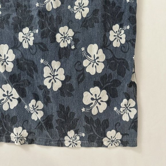 Local Motion Adult L Blue Button Down Collared Short Sleeved Casual Surf Large - Picture 9 of 13